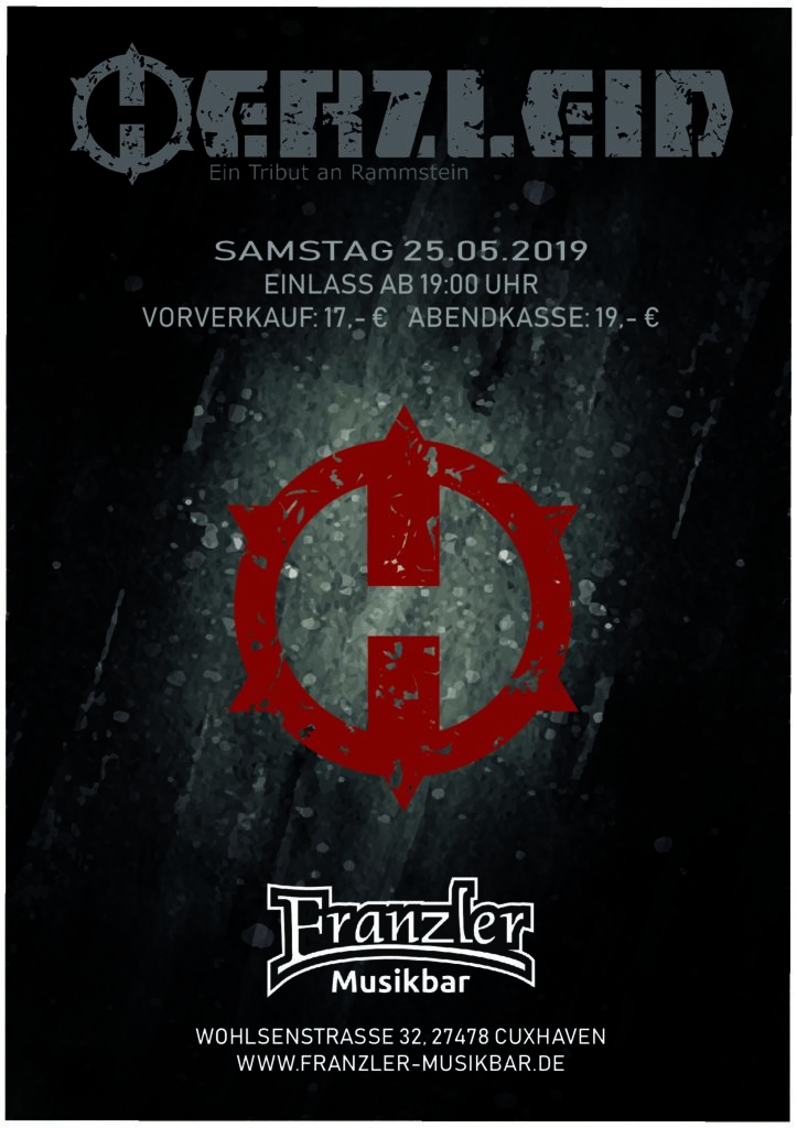 Cuxhaven Poster pdf 723x1024 - Rammstein Abend mit HERZLEID